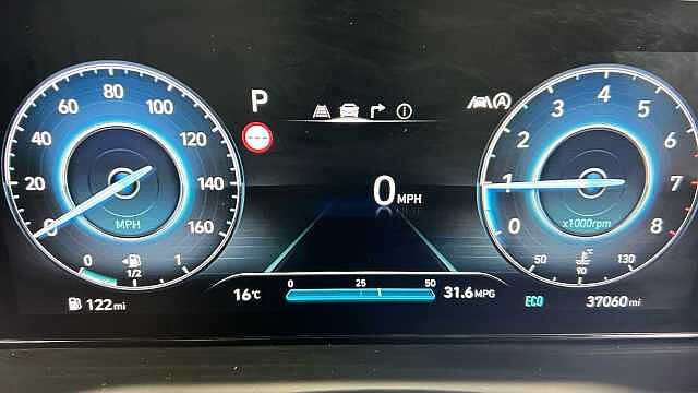 Hyundai TUCSON 1.6 T-GDi MHEV Ultimate SUV 5dr Petrol Hybrid DCT Euro 6 (s/s) (150 ps) Black