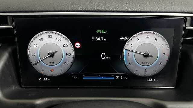 Hyundai TUCSON 1.6 T-GDi SE Connect SUV 5dr Petrol Manual Euro 6 (s/s) (150 ps) White