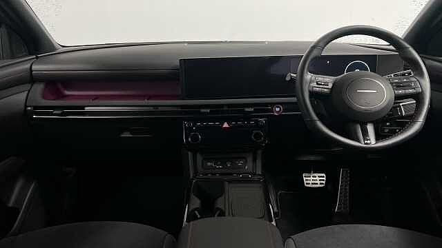 Hyundai TUCSON 1.6 T-GDi N Line SUV 5dr Petrol Hybrid Auto Euro 6 (s/s) (215 ps) GREY