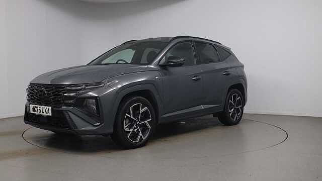 Hyundai TUCSON 1.6 T-GDi N Line SUV 5dr Petrol Hybrid Auto Euro 6 (s/s) (215 ps) GREY