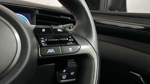 Hyundai TUCSON 1.6 h T-GDi N Line S SUV 5dr Petrol Hybrid Auto Euro 6 (s/s) (230 ps) Red