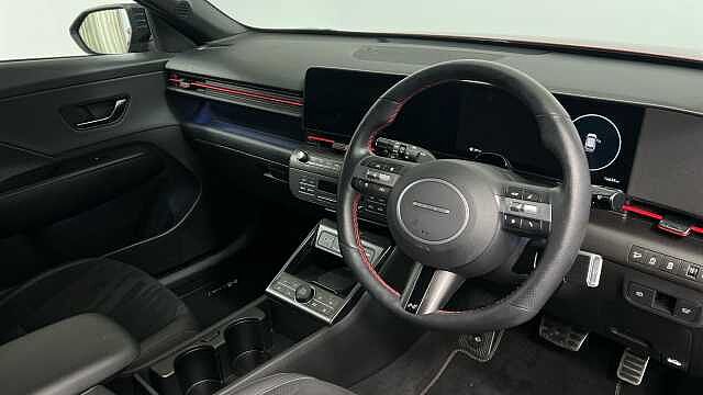 Hyundai KONA 1.6 T-GDi N Line S SUV 5dr Petrol DCT Euro 6 (s/s) (198 ps) Red