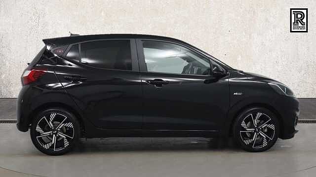 Hyundai I10 1.0 T-GDi N Line Hatchback 5dr Petrol Manual Euro 6 (s/s) (100 ps) Black