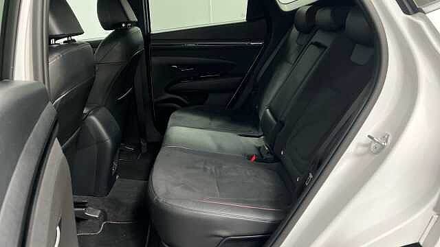 Hyundai TUCSON 1.6 h T-GDi N Line SUV 5dr Petrol Hybrid Auto Euro 6 (s/s) (230 ps) Atlas White