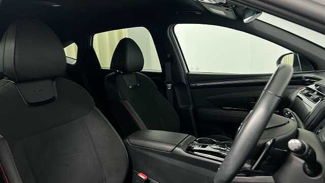 Hyundai TUCSON 1.6 h T-GDi N Line SUV 5dr Petrol Hybrid Auto Euro 6 (s/s) (230 ps) Atlas White