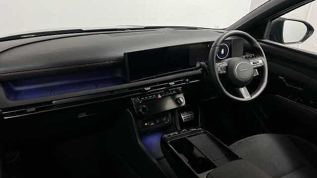 Hyundai TUCSON 1.6 T-GDi N Line S SUV 5dr Petrol Hybrid Auto Euro 6 (s/s) (215 ps) BLACK