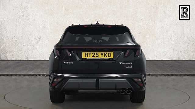 Hyundai TUCSON 1.6 T-GDi N Line S SUV 5dr Petrol Hybrid Auto Euro 6 (s/s) (215 ps) BLACK