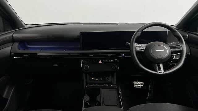 Hyundai TUCSON 1.6 T-GDi N Line S SUV 5dr Petrol Hybrid Auto Euro 6 (s/s) (215 ps) BLACK