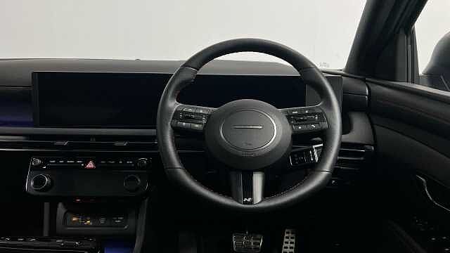 Hyundai TUCSON 1.6 T-GDi N Line S SUV 5dr Petrol Hybrid Auto Euro 6 (s/s) (215 ps) BLACK