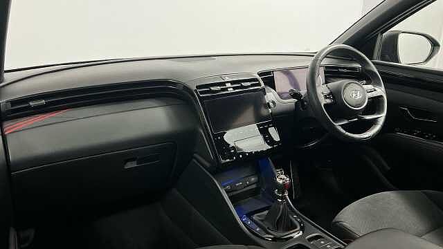 Hyundai TUCSON 1.6 T-GDi N Line S SUV 5dr Petrol Manual Euro 6 (s/s) (150 ps) Black