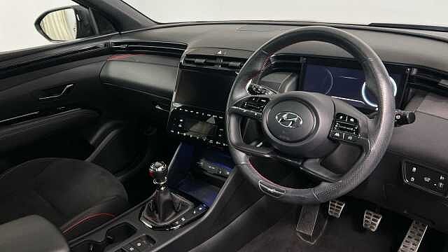 Hyundai TUCSON 1.6 T-GDi N Line S SUV 5dr Petrol Manual Euro 6 (s/s) (150 ps) Black