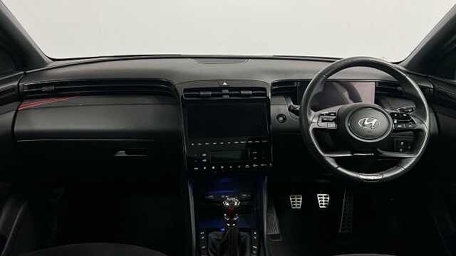 Hyundai TUCSON 1.6 T-GDi N Line S SUV 5dr Petrol Manual Euro 6 (s/s) (150 ps) Black