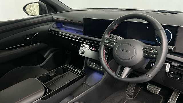 Hyundai TUCSON 1.6 T-GDi N Line S SUV 5dr Petrol Hybrid Auto Euro 6 (s/s) (215 ps) BLACK