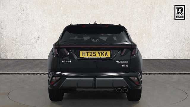 Hyundai TUCSON 1.6 T-GDi N Line S SUV 5dr Petrol Hybrid Auto Euro 6 (s/s) (215 ps) BLACK