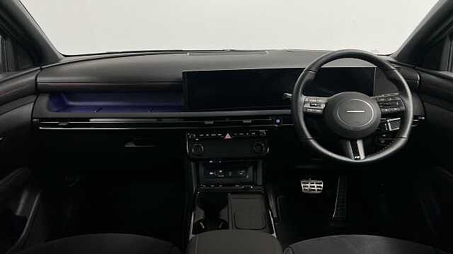 Hyundai TUCSON 1.6 T-GDi N Line S SUV 5dr Petrol Hybrid Auto Euro 6 (s/s) (215 ps) BLACK