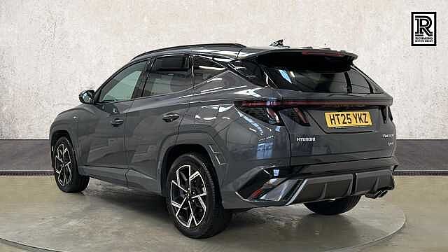 Hyundai TUCSON 1.6 T-GDi N Line S SUV 5dr Petrol Hybrid Auto Euro 6 (s/s) (215 ps) GREY