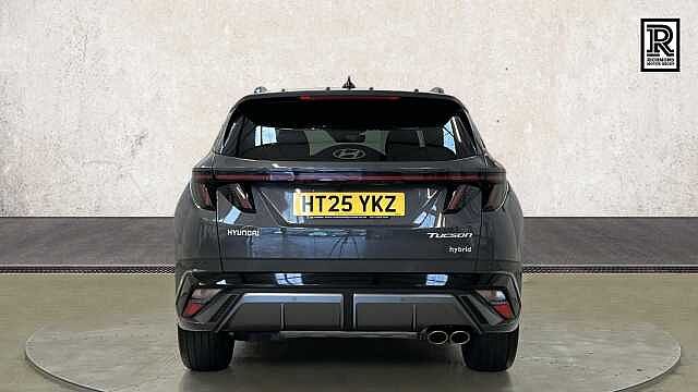 Hyundai TUCSON 1.6 T-GDi N Line S SUV 5dr Petrol Hybrid Auto Euro 6 (s/s) (215 ps) GREY