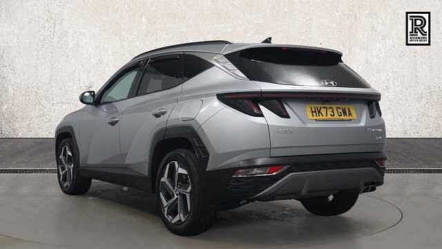Hyundai TUCSON 1.6 h T-GDi Premium SUV 5dr Petrol Hybrid Auto Euro 6 (s/s) (230 ps) Silver