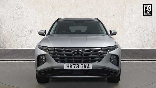 Hyundai TUCSON 1.6 h T-GDi Premium SUV 5dr Petrol Hybrid Auto Euro 6 (s/s) (230 ps) Silver