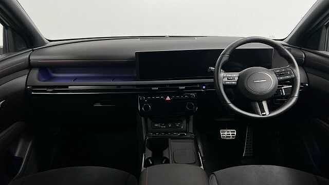 Hyundai TUCSON 1.6 T-GDi MHEV N Line SUV 5dr Petrol Hybrid DCT Euro 6 (s/s) (160 ps) White