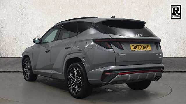 Hyundai TUCSON 1.6 h T-GDi N Line S SUV 5dr Petrol Hybrid Auto Euro 6 (s/s) (230 ps) Grey