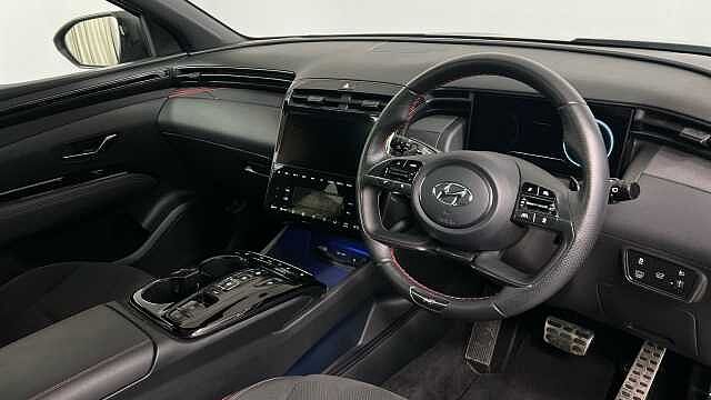 Hyundai TUCSON 1.6 h T-GDi N Line S SUV 5dr Petrol Hybrid Auto Euro 6 (s/s) (230 ps) Grey