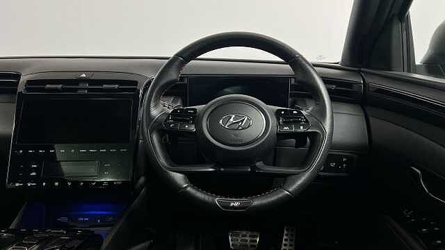 Hyundai TUCSON 1.6 h T-GDi N Line S SUV 5dr Petrol Hybrid Auto Euro 6 (s/s) (230 ps) Grey