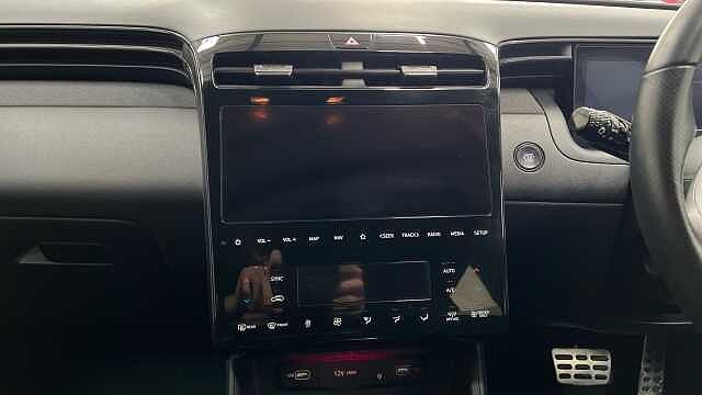 Hyundai TUCSON 1.6 h T-GDi N Line SUV 5dr Petrol Hybrid Auto Euro 6 (s/s) (230 ps) Atlas White