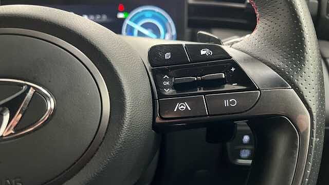 Hyundai TUCSON 1.6 h T-GDi N Line SUV 5dr Petrol Hybrid Auto Euro 6 (s/s) (230 ps) Atlas White