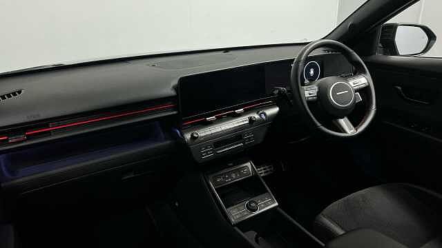 Hyundai KONA 1.6 h-GDi N Line S SUV 5dr Petrol Hybrid DCT Euro 6 (s/s) (129 ps) Black