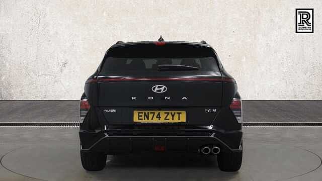 Hyundai KONA 1.6 h-GDi N Line S SUV 5dr Petrol Hybrid DCT Euro 6 (s/s) (129 ps) Black