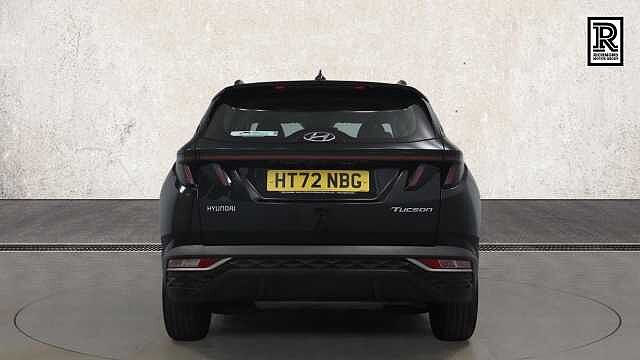 Hyundai TUCSON 1.6 T-GDi MHEV SE Connect SUV 5dr Petrol Hybrid DCT Euro 6 (s/s) (150 ps) Black