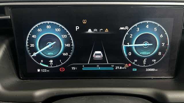 Hyundai TUCSON 1.6 T-GDi MHEV SE Connect SUV 5dr Petrol Hybrid DCT Euro 6 (s/s) (150 ps) Black