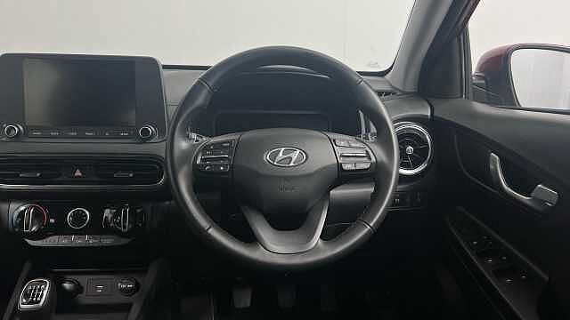Hyundai KONA 1.0 T-GDi MHEV SE Connect SUV 5dr Petrol Hybrid Manual Euro 6 (s/s) (120 ps) Red
