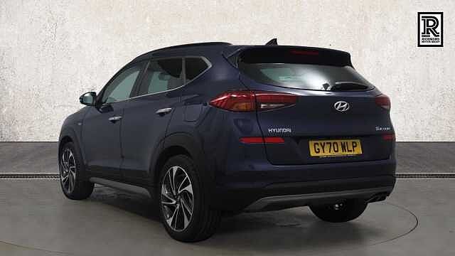 Hyundai TUCSON 1.6 CRDi MHEV Premium SE SUV 5dr Diesel Hybrid DCT Euro 6 (s/s) (136 ps) Blue