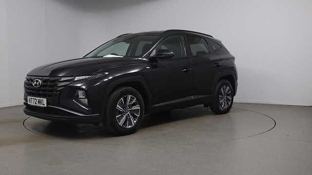 Hyundai TUCSON 1.6 T-GDi MHEV SE Connect SUV 5dr Petrol Hybrid DCT Euro 6 (s/s) (150 ps) Black
