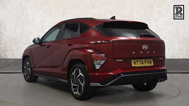 Hyundai KONA 1.6 h-GDi N Line SUV 5dr Petrol Hybrid DCT Euro 6 (s/s) (129 ps) Red