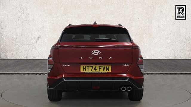 Hyundai KONA 1.6 h-GDi N Line SUV 5dr Petrol Hybrid DCT Euro 6 (s/s) (129 ps) Red
