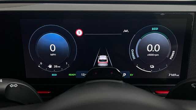 Hyundai KONA 1.6 h-GDi N Line SUV 5dr Petrol Hybrid DCT Euro 6 (s/s) (129 ps) Red