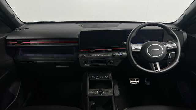 Hyundai KONA 1.6 h-GDi N Line SUV 5dr Petrol Hybrid DCT Euro 6 (s/s) (129 ps) Red