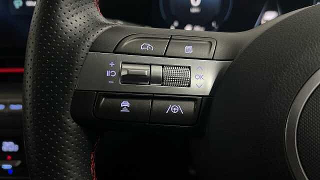 Hyundai KONA 1.6 h-GDi N Line SUV 5dr Petrol Hybrid DCT Euro 6 (s/s) (129 ps) Red