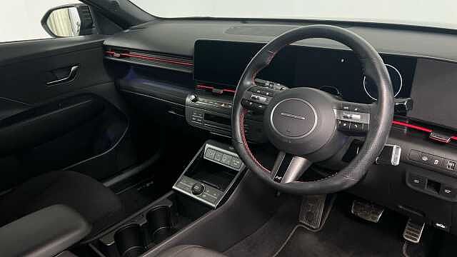 Hyundai KONA 1.6 h-GDi N Line SUV 5dr Petrol Hybrid DCT Euro 6 (s/s) (141 ps) Black