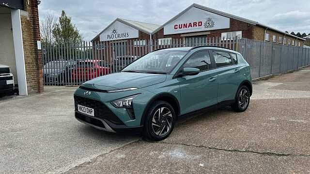 Hyundai BAYON 1.0 T-GDi MHEV SE Connect SUV 5dr Petrol Hybrid Manual Euro 6 (s/s) (100 ps) Mangrove Green