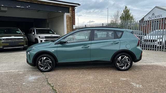 Hyundai BAYON 1.0 T-GDi MHEV SE Connect SUV 5dr Petrol Hybrid Manual Euro 6 (s/s) (100 ps) Mangrove Green