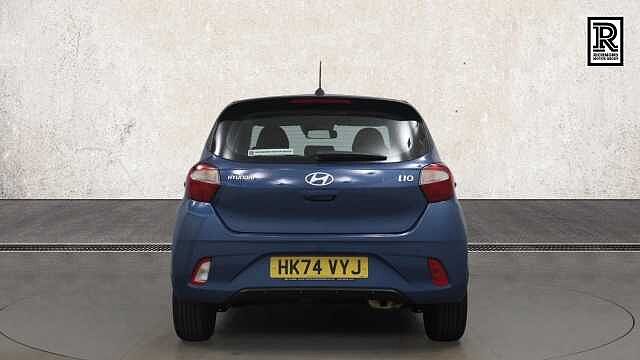 Hyundai I10 1.0 Advance Hatchback 5dr Petrol Manual Euro 6 (s/s) (63 ps) Blue