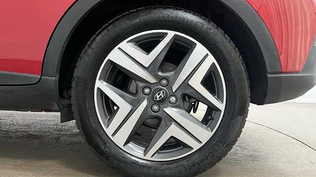 Hyundai BAYON 1.0 T-GDi MHEV Ultimate SUV 5dr Petrol Hybrid Manual Euro 6 (s/s) (100 ps) Red