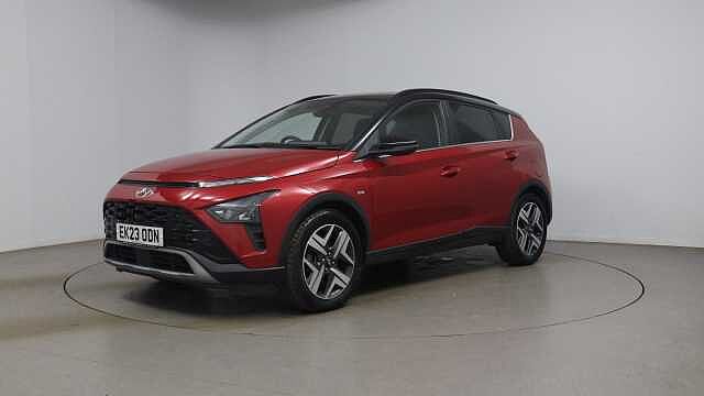 Hyundai BAYON 1.0 T-GDi MHEV Ultimate SUV 5dr Petrol Hybrid Manual Euro 6 (s/s) (100 ps) Red