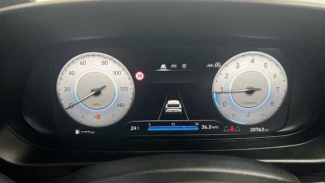 Hyundai I20 1.0 T-GDi Advance Hatchback 5dr Petrol Manual Euro 6 (s/s) (100 ps) Green