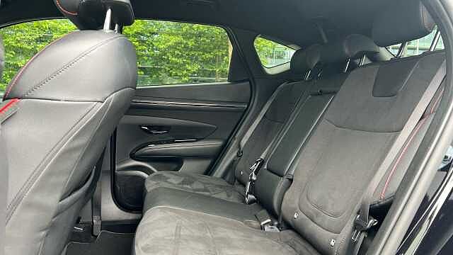 Hyundai TUCSON 1.6 T-GDi MHEV N Line SUV 5dr Petrol Hybrid DCT Euro 6 (s/s) (150 ps) Black