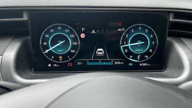 Hyundai TUCSON 1.6 T-GDi MHEV N Line SUV 5dr Petrol Hybrid DCT Euro 6 (s/s) (150 ps) Black